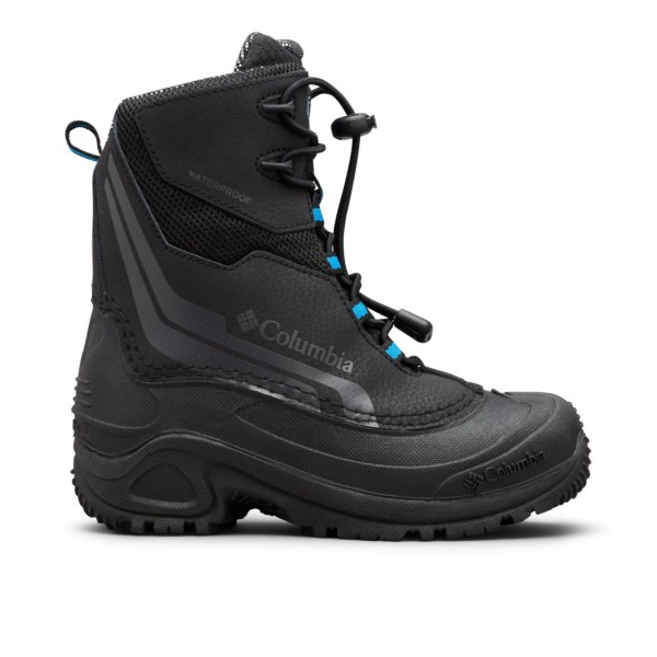 Columbia Čizme Za Dječake - Bugaboot Plus IV Omni-Heat Crne Plave | SEFL-54073